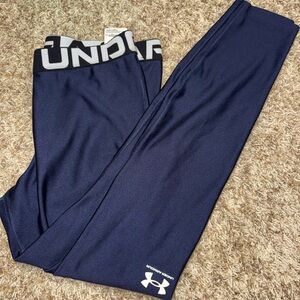 Under Armour Dark Blue Performance Leggings